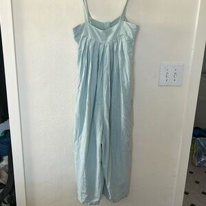 Coromandel pleated wide jumpsuit